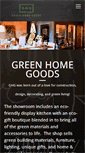 Mobile Screenshot of greenhomegoods.com